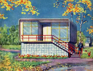 Illustration for article titled That Time Soviet Russia Built a House Entirely Out of Plastic